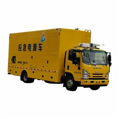 ISUZU 100KW 200KW Tryc Generadur Symudol